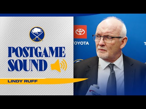 "Real Good Hockey" | Lindy Ruff After 5-0 Shutout Over Islanders | Buffalo Sabres