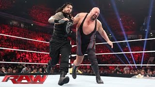 Roman Reigns vs Big Show - WWE World Heavyweight C