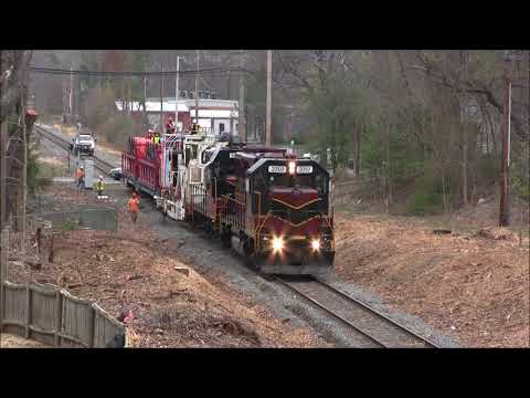 [HD] Mass Coastal Cable Conduit Train - 4/21/2021