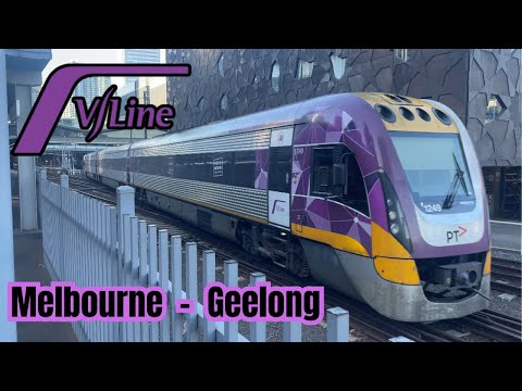 Is V/Line Good? Melbourne - Geelong on Melbourne’s Regional Trains! #melbourne #vline #geelong