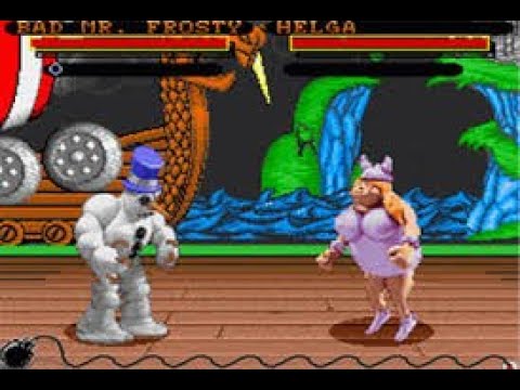 CLAYFIGHTERS - ( SNES ) - [ BAD Mr FROST ]  - PLAYTHROUGH