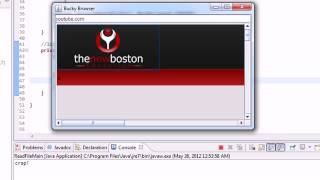Intermediate Java Tutorial - 37 - Best Browser Ever?