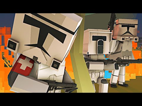 Clone Army Ship Invasion in NEW Star Wars Mod! - Ancient Warfare 3
