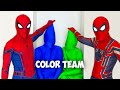 Rescue Venom From Blue And Green Spiderman 40 Minute Action Movie