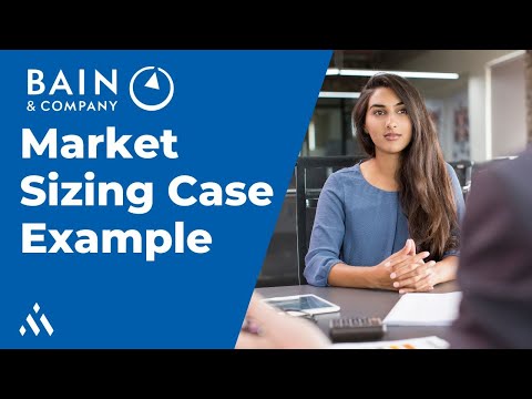 Market Sizing Framework Walkthrough: Bain-Style