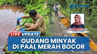 Polresta Jambi & Dinas LH Turun Tangan Cek Sampel Tanah dan Air Buntut Kebocoran Gudang Minyak