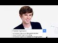 Freddie Highmore Answers the Web's Most Searched Questions | WIRED Freddie Highmore Answers the Web's Most Searched Questions | WIRED