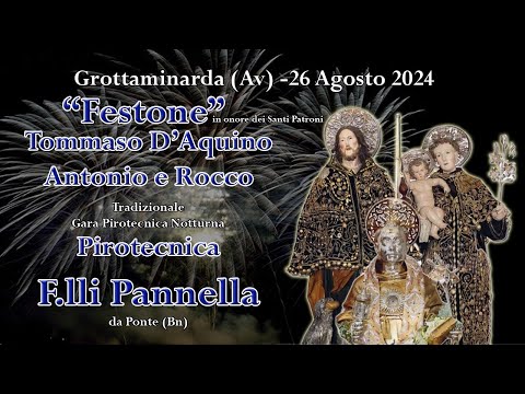 𝐆𝐑𝐎𝐓𝐓𝐀𝐌𝐈𝐍𝐀𝐑𝐃𝐀 (𝐀𝐯) - 𝟏𝟑𝟑° 𝐅𝐄𝐒𝐓𝐎𝐍𝐄 𝟐𝟎𝟐𝟒 - 𝐏𝐢𝐫𝐨𝐭𝐞𝐜𝐧𝐢𝐜𝐚 𝐅.𝐥𝐥𝐢 𝐏𝐀𝐍𝐍𝐄𝐋𝐋𝐀 (𝐍𝐢𝐠𝐡𝐭 𝐒𝐡𝐨𝐰)