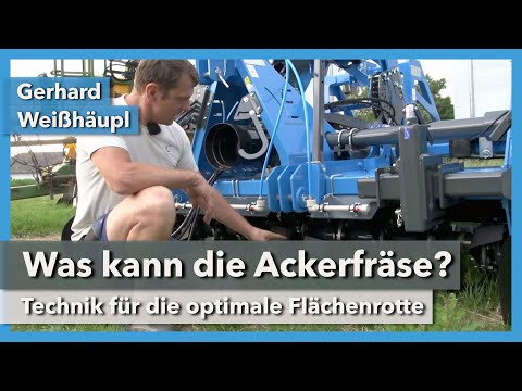 Die optimale Flächenrotte - mit der Ackerfräse von Vortex? | Gerhard Weißhäupl | Rundgang 4 | 2021