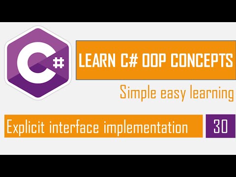 Explicit interface implementation in C | OOP in C Part 30 | C OOP Bangla Tutorial