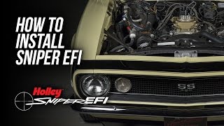 How To Install Holley Sniper EFI