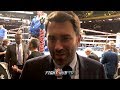 EDDIE HEARN "ITS UP TO HIM BUT IF WILDER WANTS THE JOSHUA FIGHT ITS THERE