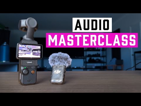 DJI Osmo Pocket 3 Audio Masterclass - Settings for Superb Sound