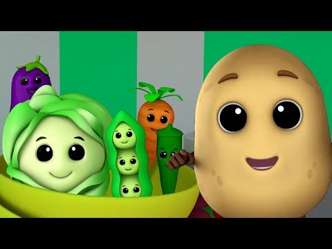 Aaloo bola mujhko khalo | Hindi Poems For Kids | आलू बोला मुझको खालो | Luke and Lily India