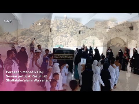 Peragaan Manasik Haji TK & MD Adhwaaussunnah👉 Ust. Arfan Amir Abbas حفظه الله تعل