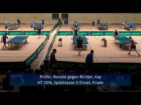 HT 2016 – Prüfer, Ronald gegen Richter, Kay
