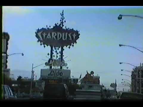 1988 Drive through the desert and Las Vegas