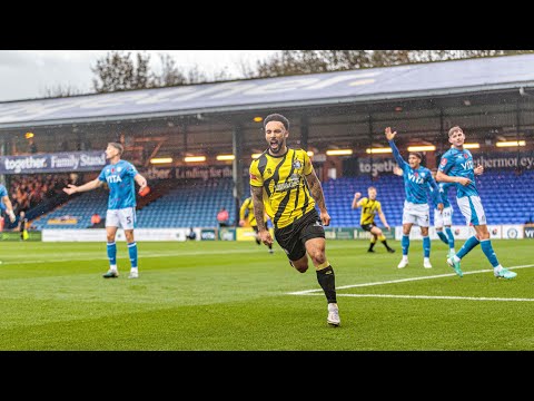 WATCH | Jay Rollins with a moment we’ll never forget with this leveller against Stockport County!