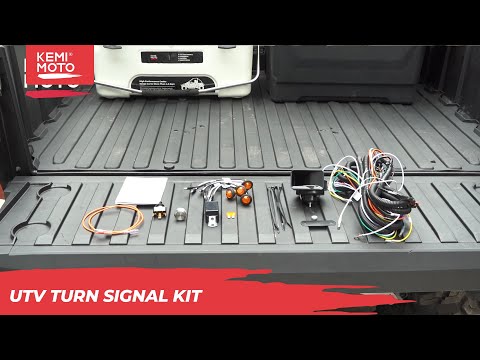 How to install UTV turn signal kit | Kemimoto