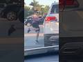 Fanny pack Karen loses it over car on the crosswalk