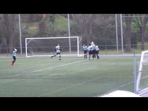 1 - 0 GOL DE  FERNÁNDEZ JIMÉNEZ, JOAQUIN JUAN 1' VS L'HOSPITALET, CENTRE ESPORTS "C"