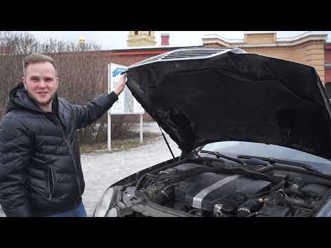 Обзор Mercedes Benz W211 2.4i AT , 2003 года с пробегом 285 тыс. км