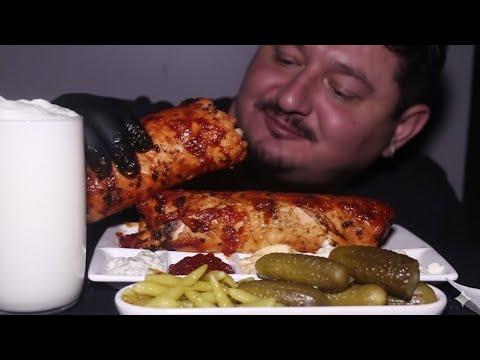 ||ASMR MUKBANG|| Mükemmel Soslar Ve Hatay Döner #neromasmr