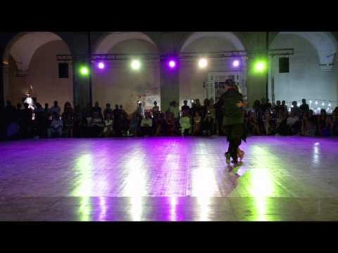  Lucila Cionci  and  Joe Corbata  are  dancing  at  Catania Tango Festival  in  2013