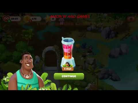 Lost Island: Blast Adventure. Levels 216-219