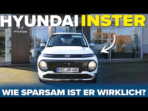The NEW Hyundai INSTER in the fuel consumption test - How economical is it? 🤔