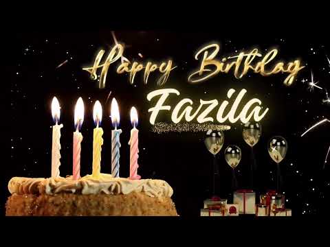 Have a wonderful birthday Fazila | The stars have aligned on this special day just for you