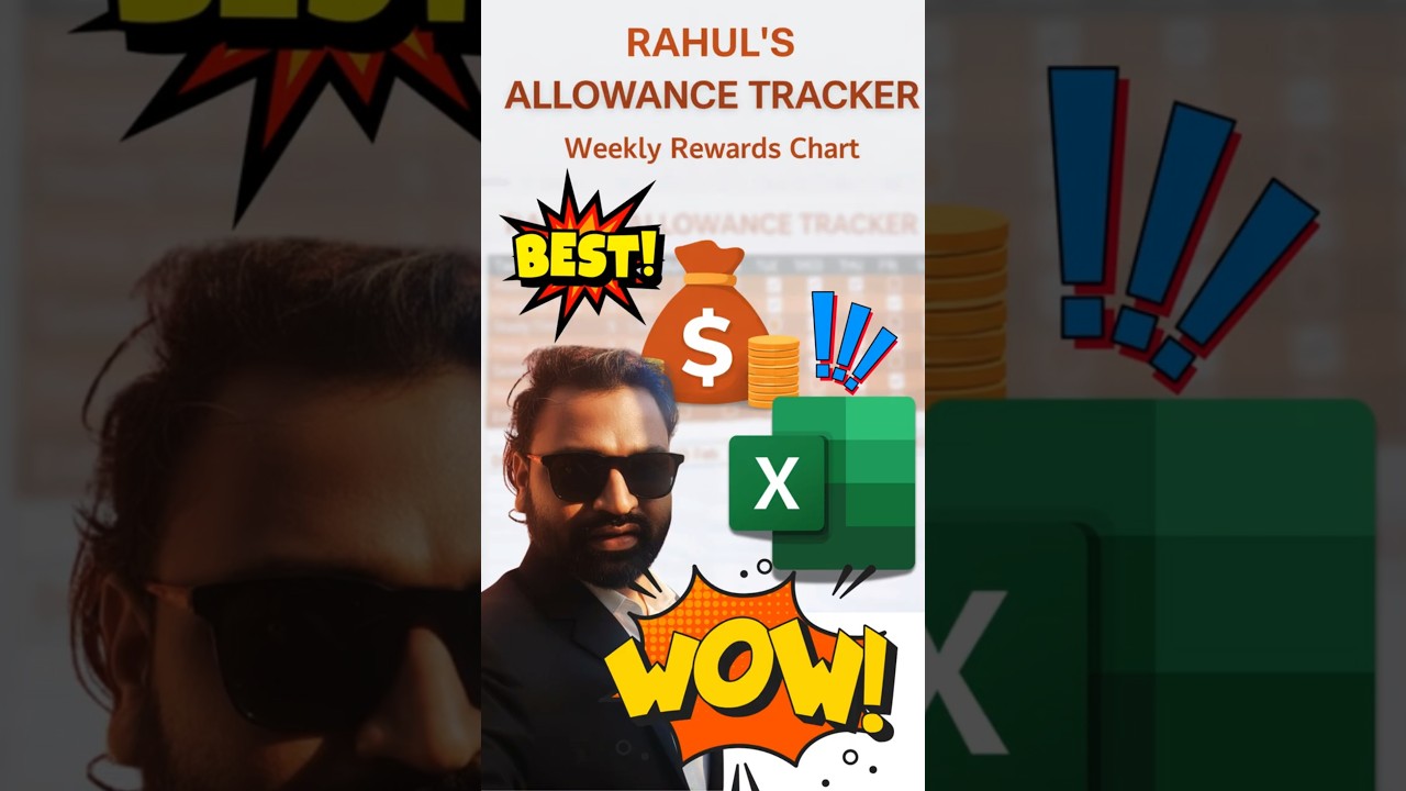 Excel Allowance Tracker Tutorial