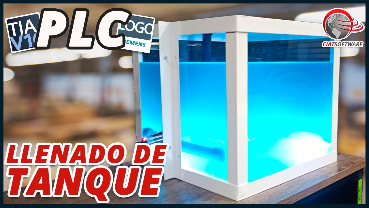 COMO PROGRAMAR UN LLENADO DE TANQUE  (PRÁCTICA CON MODELO A ESCALA)