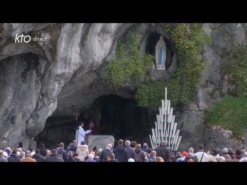 Chapelet du 27 mars 2024 à Lourdes