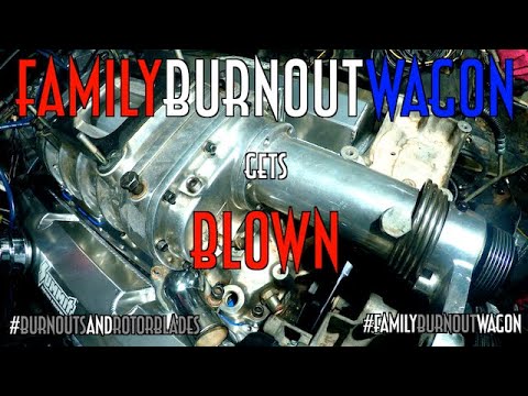 Supercharger, heads, and Cam go in  and DISASTER STRIKES!! | #FamilyBurnoutWagon EP19