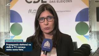 Eleições 2026 l Horário eleitoral começa nesta sexta (28) no rádio e na TV