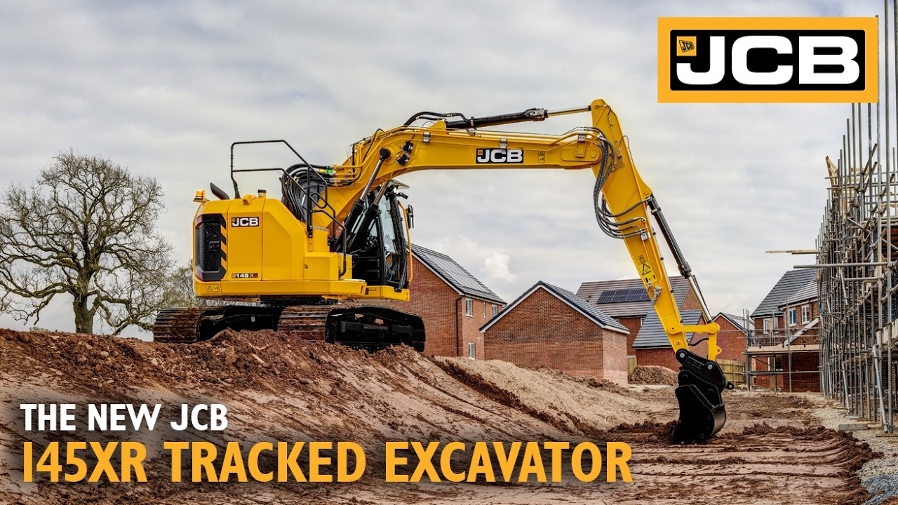 The NEW JCB 145XR Tracked Excavator