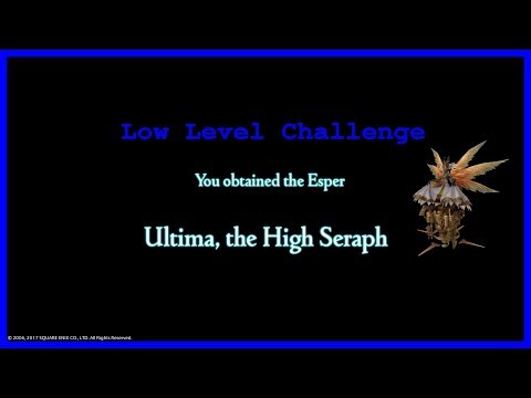 Ultima Esper FF12 Zodiac Age (Weak Mode)