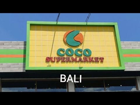 Supermercado COCO Ubud (de uma perspectiva amorosa de Bali)