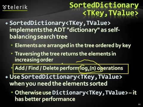 Hash Tables and Sets (2012)