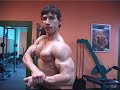 young bodybuilder in gym