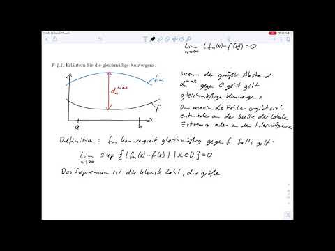 Funktionenfolgen - Repetitorium Mathematik A