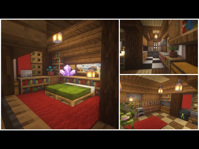 Minecraft Redditor showcases an elegant interior design inside a survival  house - Sportskeeda - moKoKil