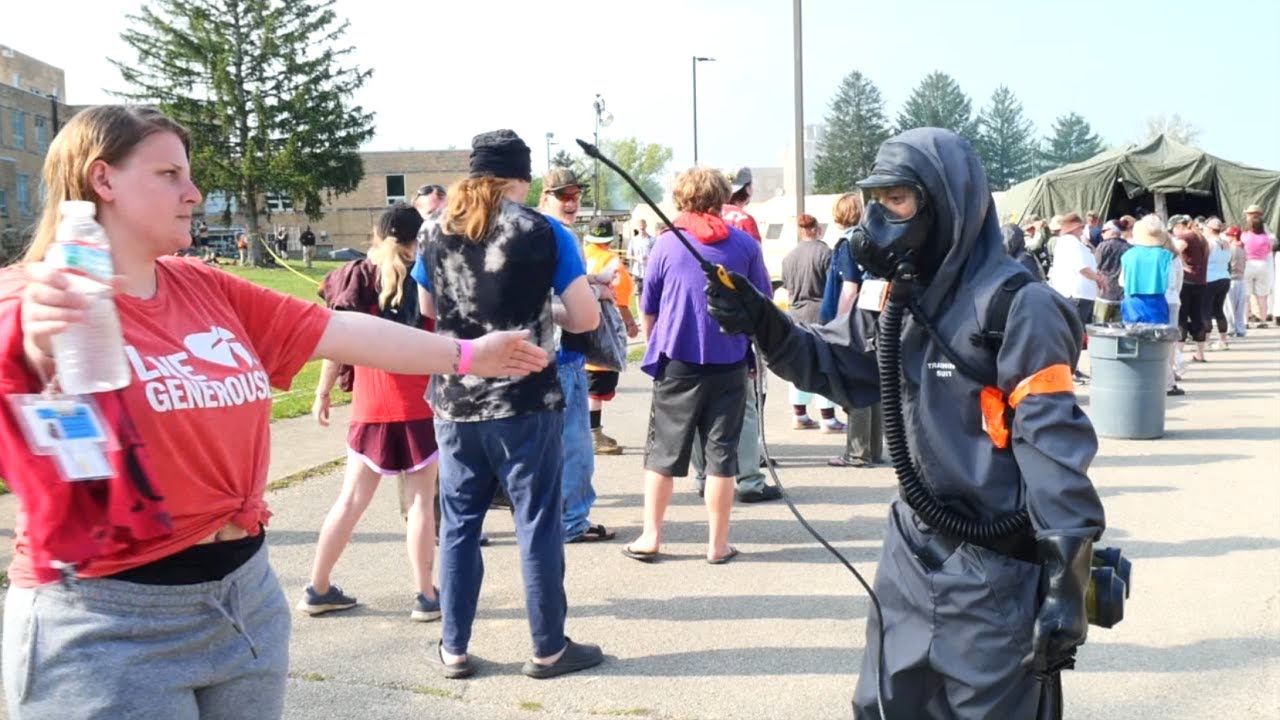 Hoosiers help military members at Muscatatuck Urban Training Center