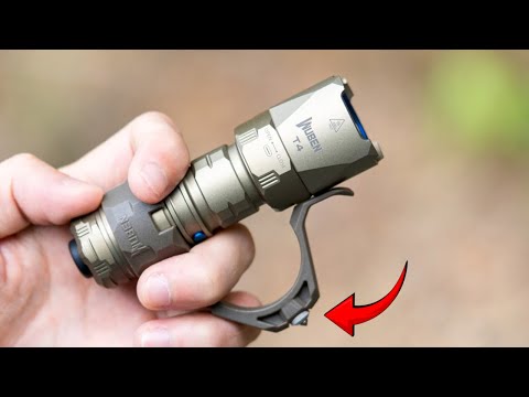The Best EDC Tactical Flashlight EVER! WUBEN T4 Review!