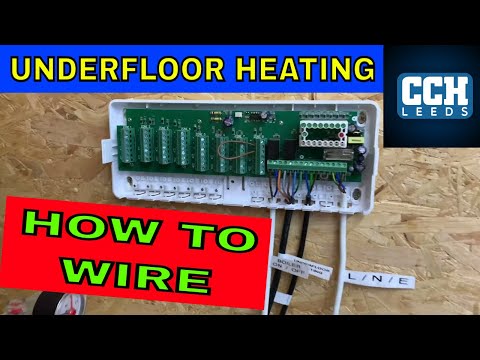 Plumbing - How To Wire Underfloor Heating - Wet Underfloor Heating