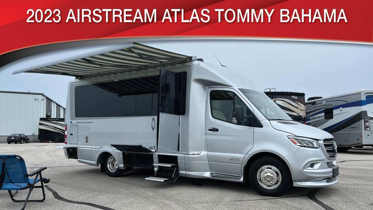 A photo of this 2023 Airstream Atlas Tommy Bahama E1