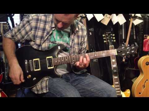 Cort M-520 Double Cut Brn Sunburst image 3