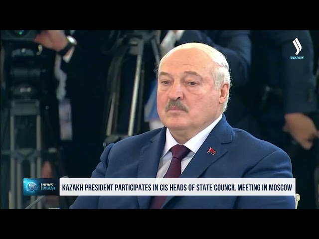 Kazakistan Devlet Başkanı Moskova’da düzenlenen BDT Devlet Başkanları Konseyi toplantısına katıldı