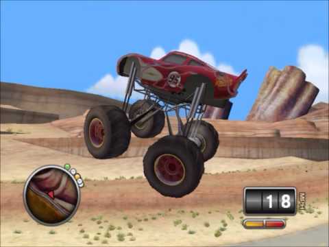 Disney Cars Lightning McQueen - Monster McQueen Around Town - Cars Mater National Part13